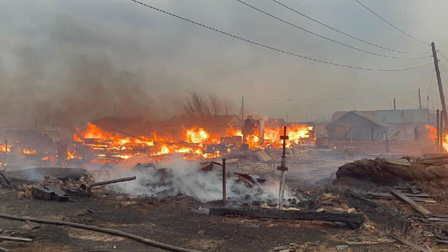 В Иркутской области пожарные ликвидировали открытое горение семи СНТ